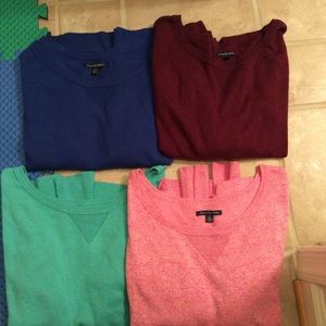 BUNDLE 4 American eagle crewneck sweaters size L